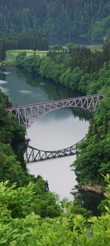 只見川第一橋梁